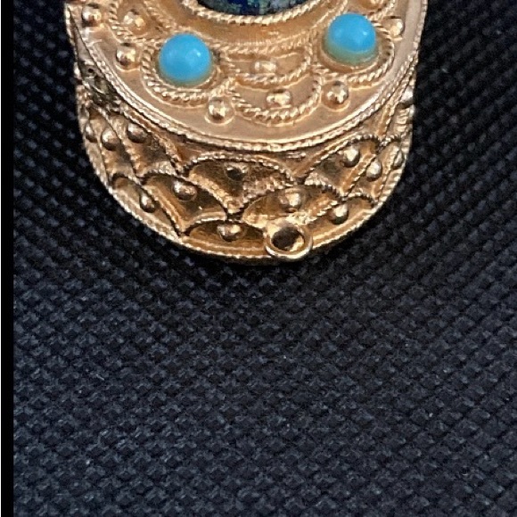 Very Vintage Perfume Locket with Perfume still inside! - Picture 2 of 6